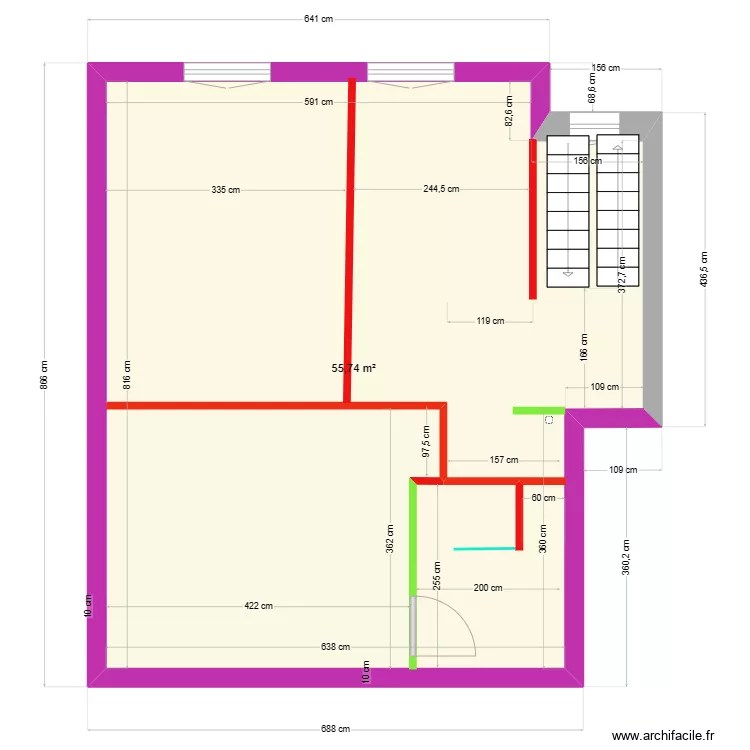 Rez de jardin. Plan de Rez de jardin. Plan de
