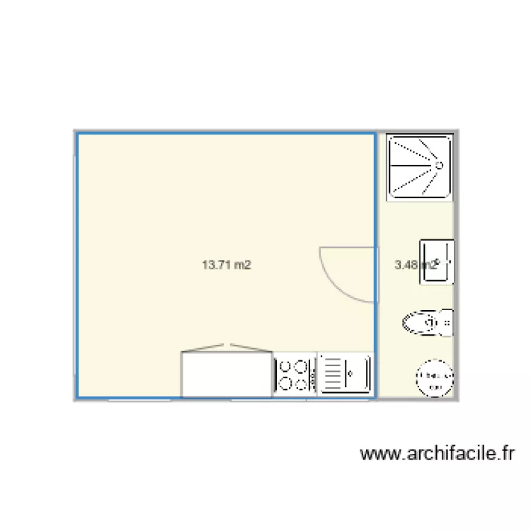 garage. Plan de garage. Plan de