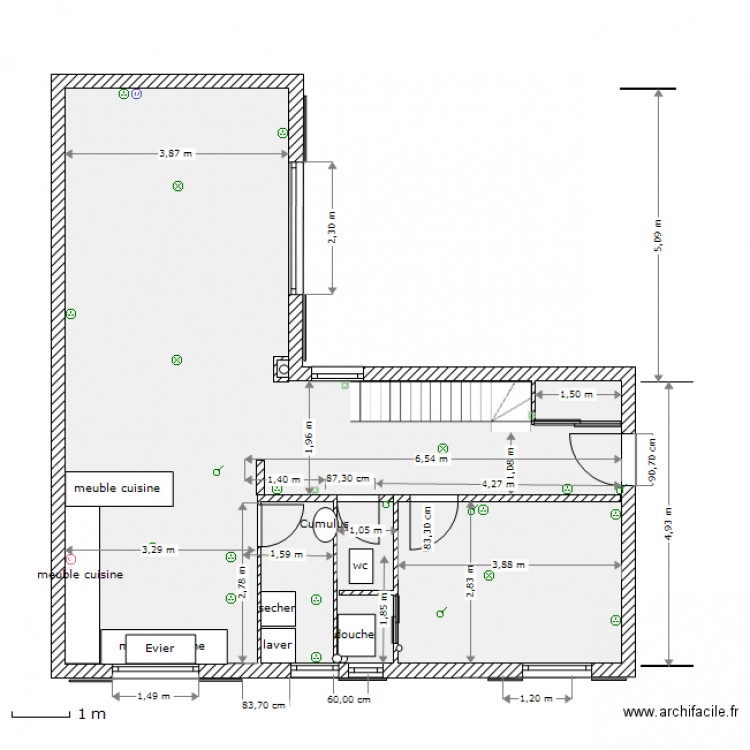 projet rdc 2O16. Plan de 0 pièce et 0 m2