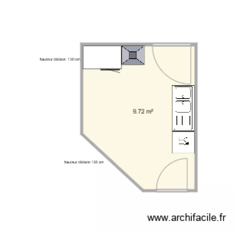 cuisine3. Plan de 