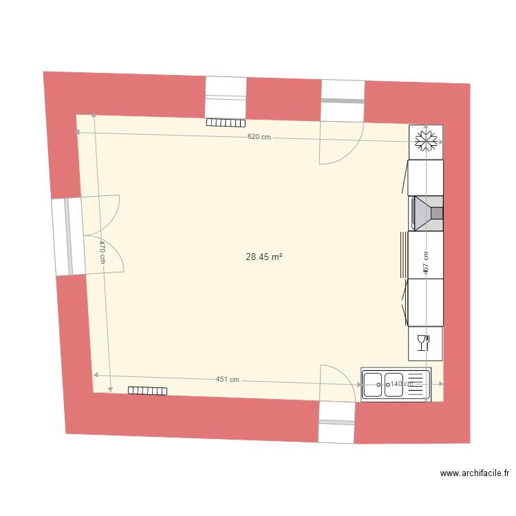 alice CUISINE. Plan de 0 pièce et 0 m2