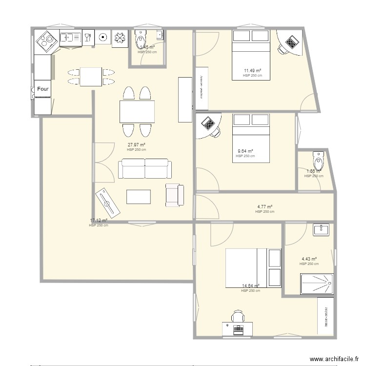 Fond L13. Plan de 0 pièce et 0 m2