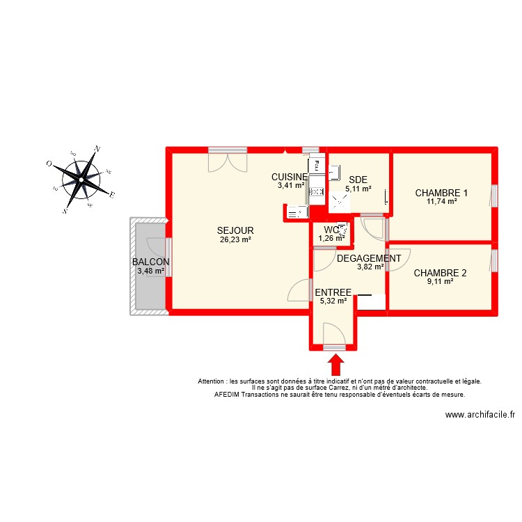 BI 11613. Plan de 0 pièce et 0 m2