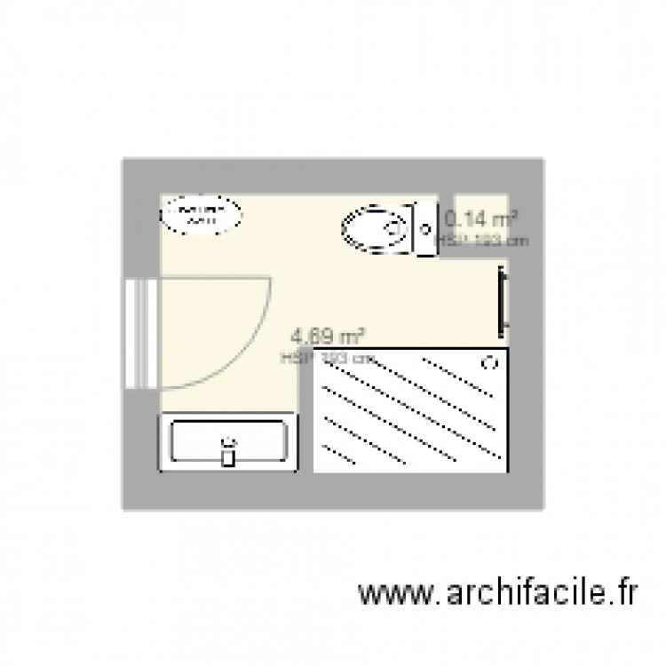 Alison SdB Lyon1. Plan de 0 pièce et 0 m2