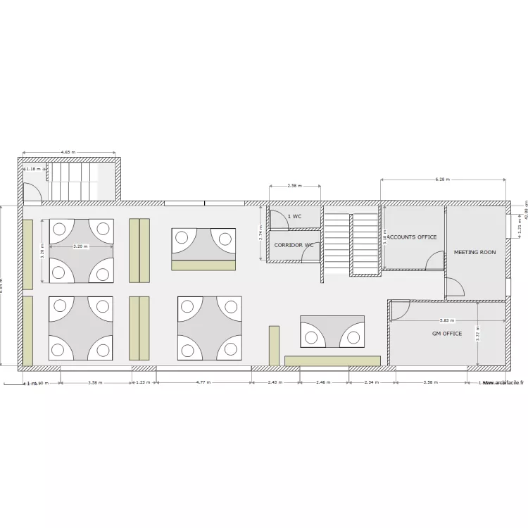 UPPER FLOOR VERSION 3. Plan de UPPER FLOOR VERSION 3. Plan de