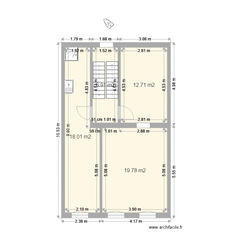 abattoir etage. Plan de 0 pièce et 0 m2