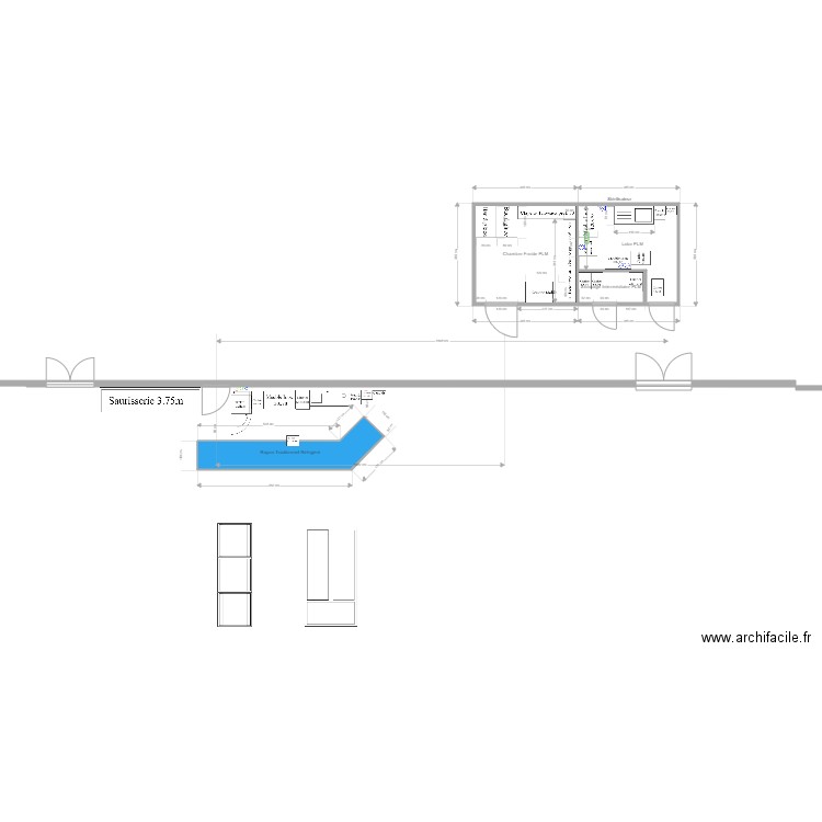 SU Woerth Indice I Projet 2020. Plan de 0 pièce et 0 m2