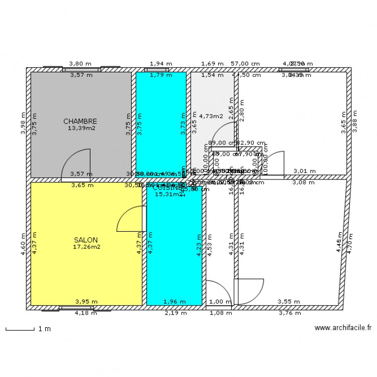 lauw rdc. Plan de 0 pièce et 0 m2