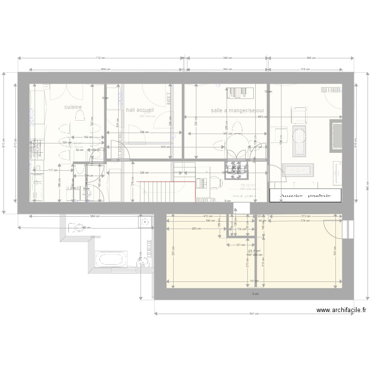 maison pindray plan 1. Plan de 0 pièce et 0 m2