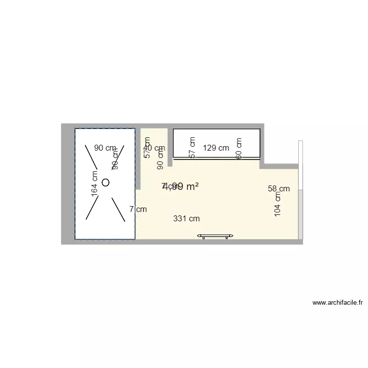 CARINE SDB. Plan de 