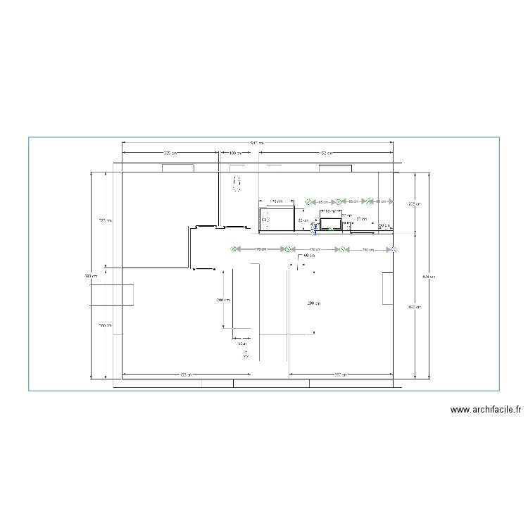 belle ile etage. Plan de 0 pièce et 0 m2