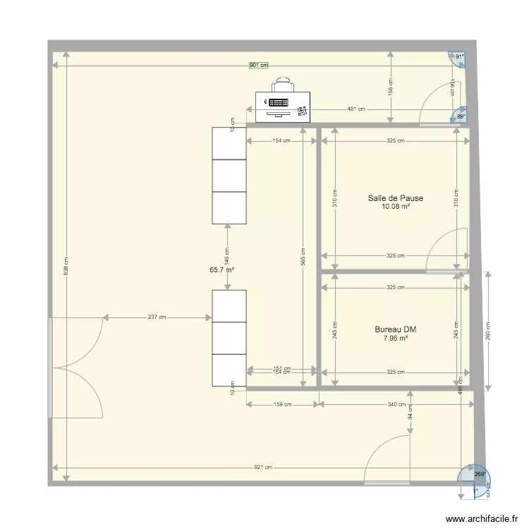 Lyon Part Dieu V1. Plan de 