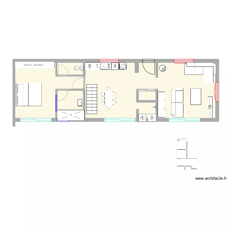 loft. Plan de 