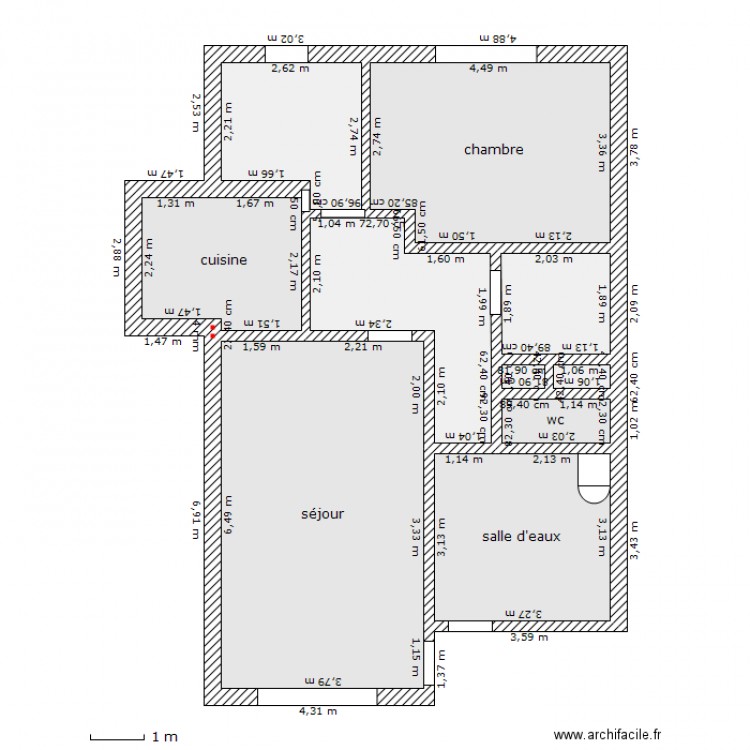 ceinture23.2. Plan de 0 pièce et 0 m2