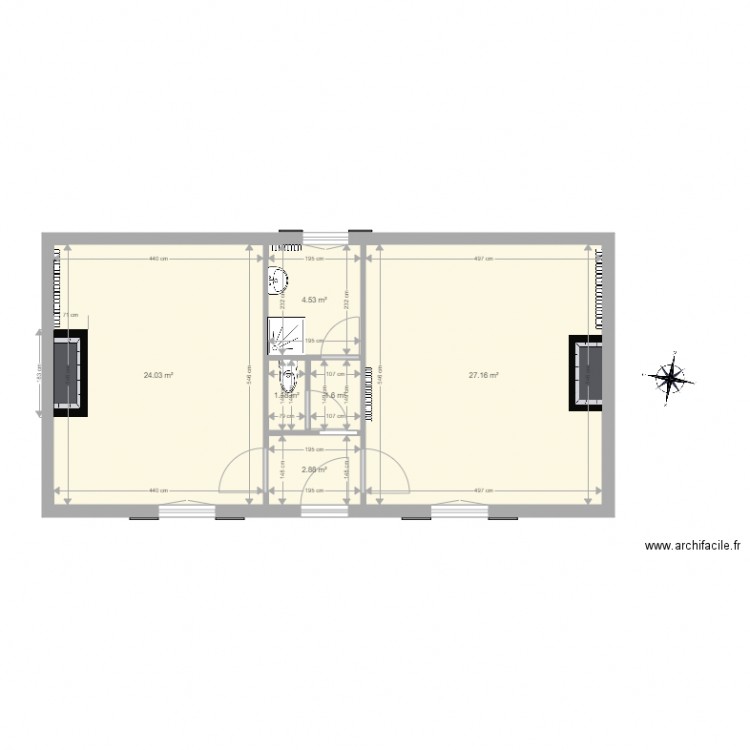 maison Actuel Valerie. Plan de 0 pièce et 0 m2