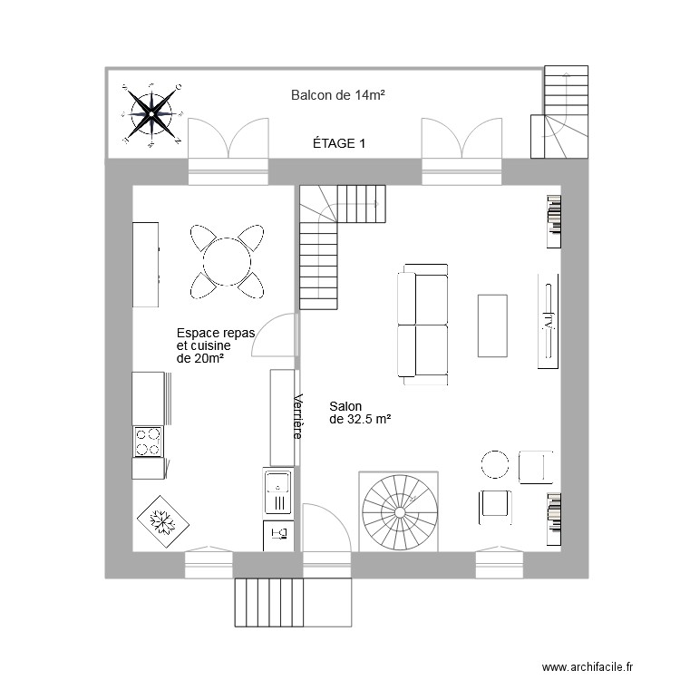 ROBARD. Plan de 0 pièce et 0 m2