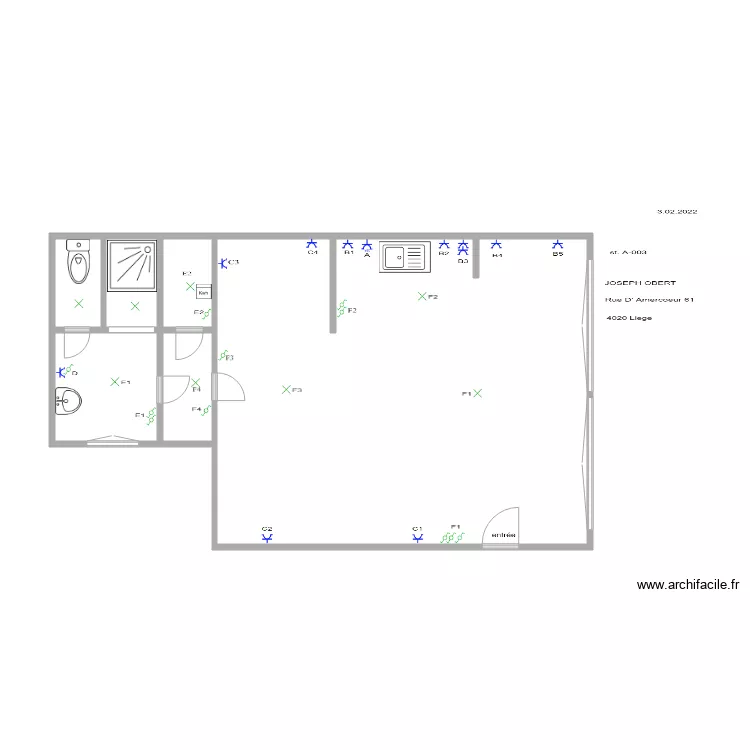 amercoeur 003. Plan de amercoeur 003. Plan de