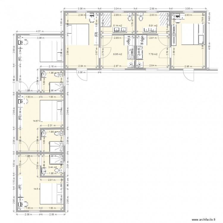 Stéphanie. Plan de 0 pièce et 0 m2