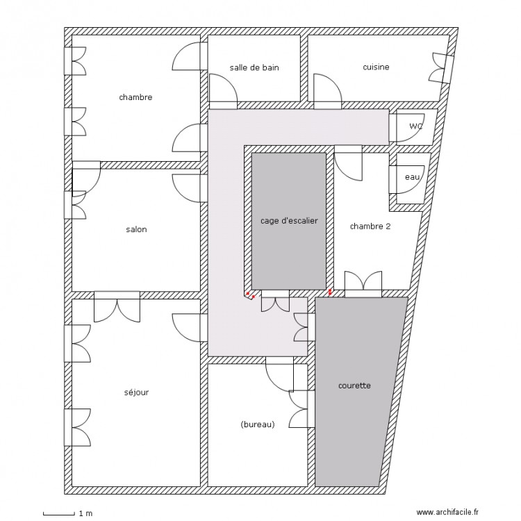 Plan. Plan de 0 pièce et 0 m2