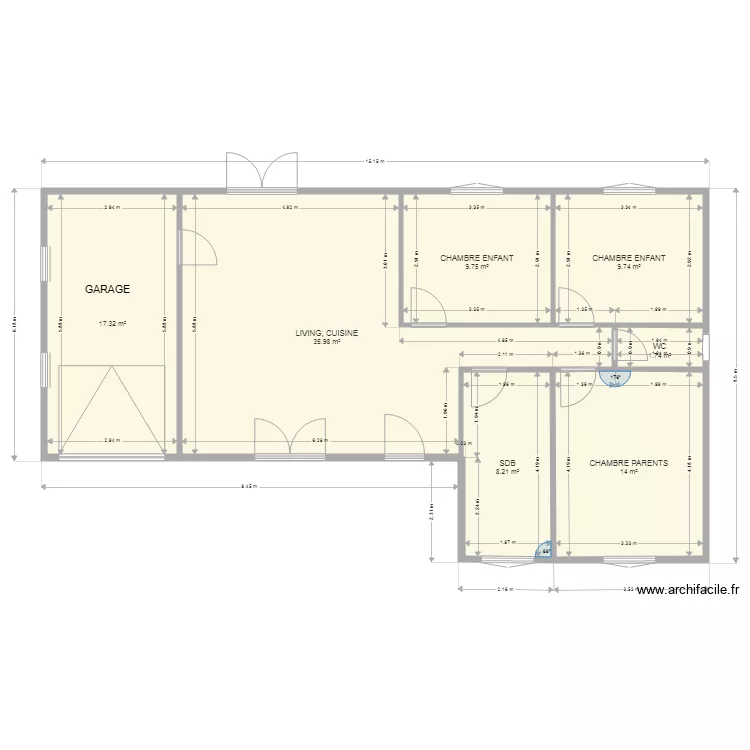 SCI MARBRE3. Plan de 