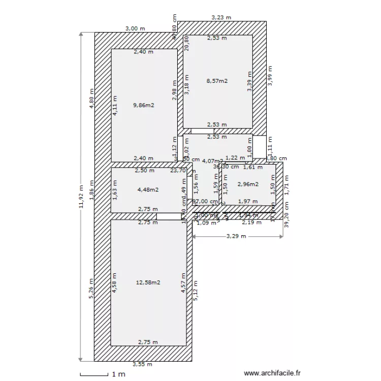 via-masserano-1. Plan de 