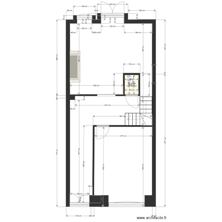 Maxime RDC. Plan de 0 pièce et 0 m2