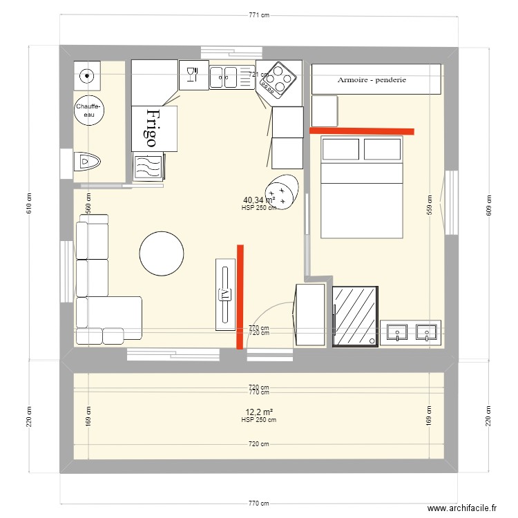Maison V2. Plan de 0 pièce et 0 m2