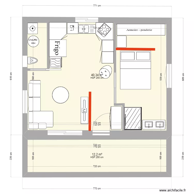 Maison V2. Plan de Maison V2. Plan de