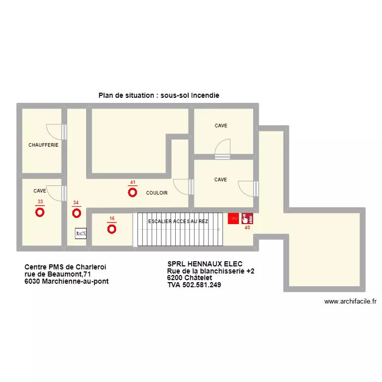 PMS SOUS-SOUL. Plan de 