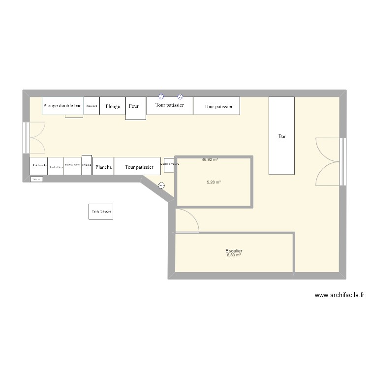 Filous Lyon. Plan de 0 pièce et 0 m2
