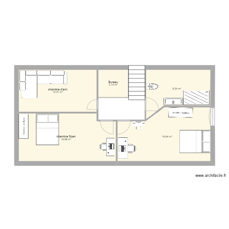 etage gisorsbis. Plan de 0 pièce et 0 m2