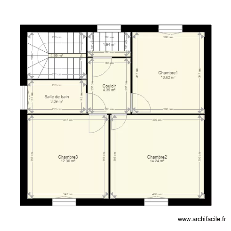 BONNARD. Plan de 