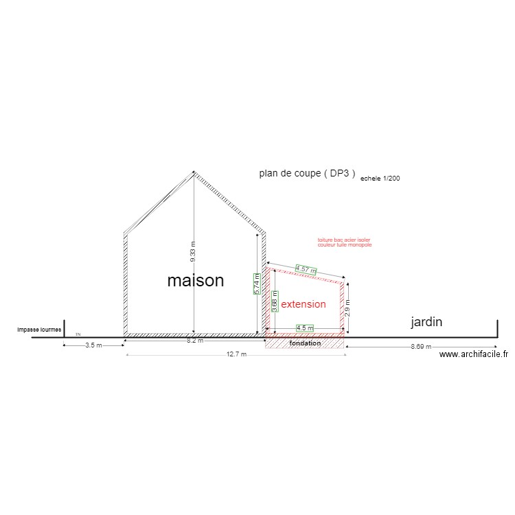 mmù. Plan de 0 pièce et 0 m2