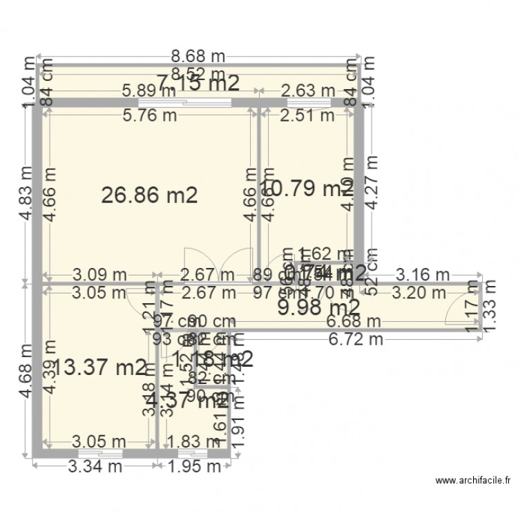 Carnot. Plan de 0 pièce et 0 m2