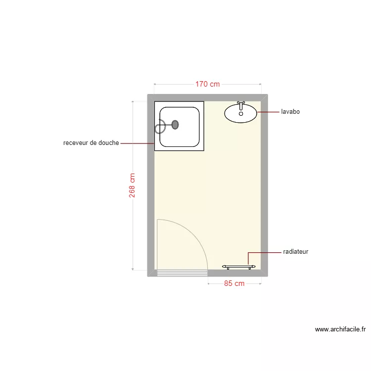plan existant dossier 5641. Plan de 