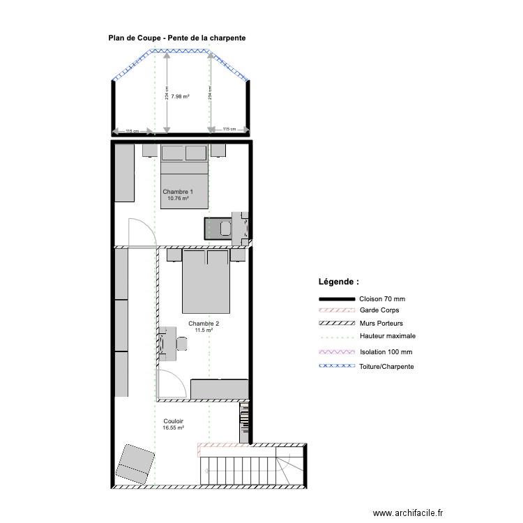 Buchot Julien et Anne Aménagement V2 2ch. Plan de 0 pièce et 0 m2