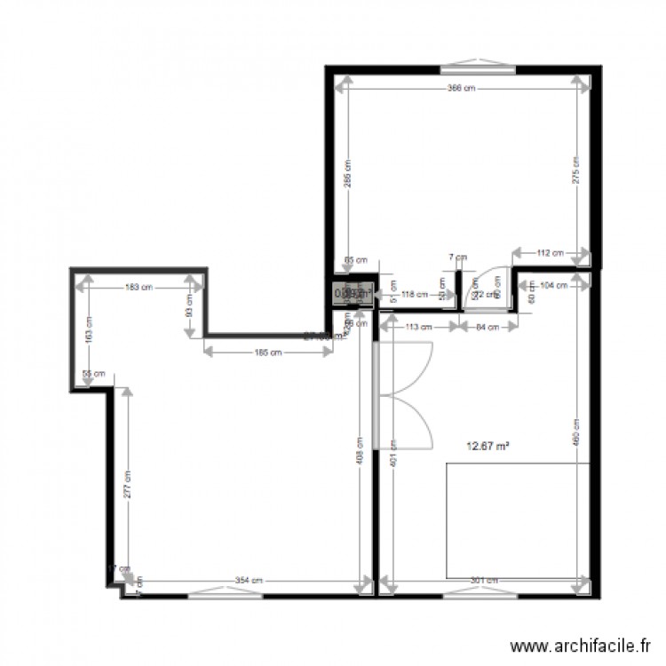 Ganhem plan initial. Plan de 0 pièce et 0 m2