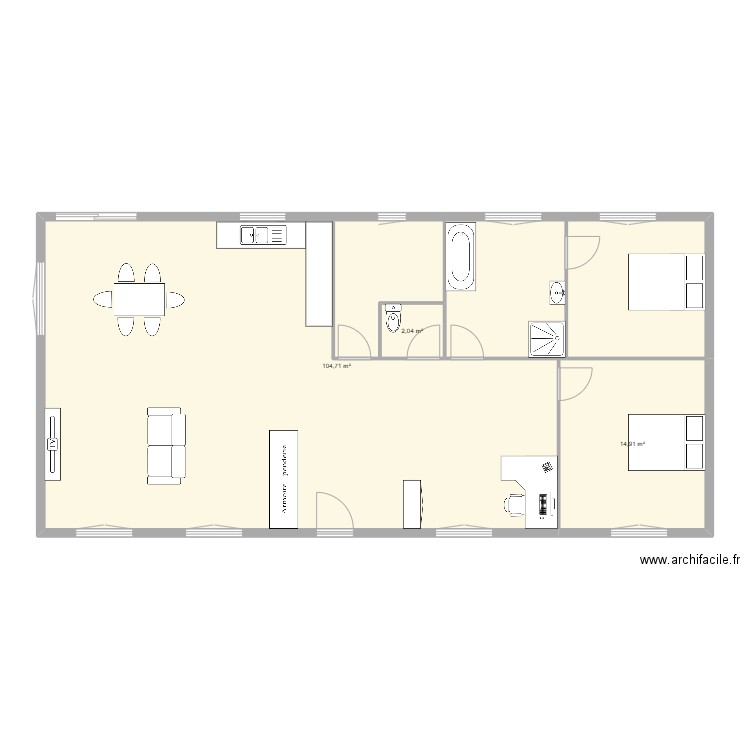 Viviers2. Plan de 0 pièce et 0 m2