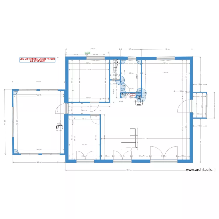 CHER MOI 212. Plan de 