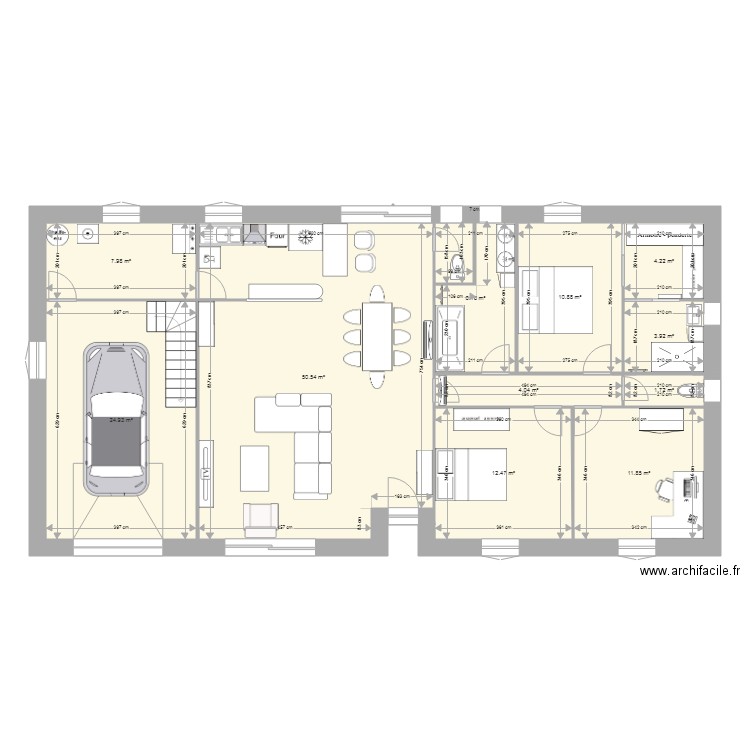 Plan Maison Eloi. Plan de 0 pièce et 0 m2