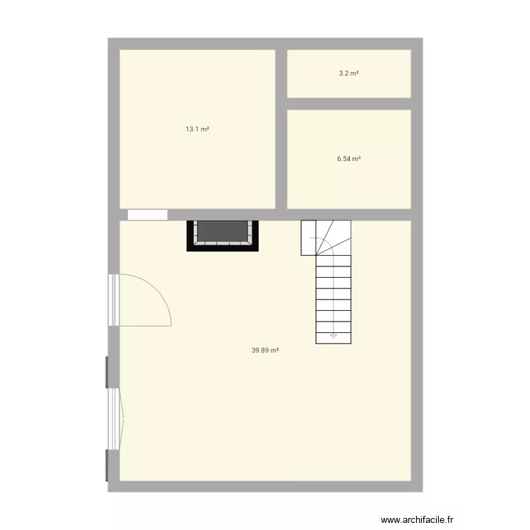 Maison. Plan de 