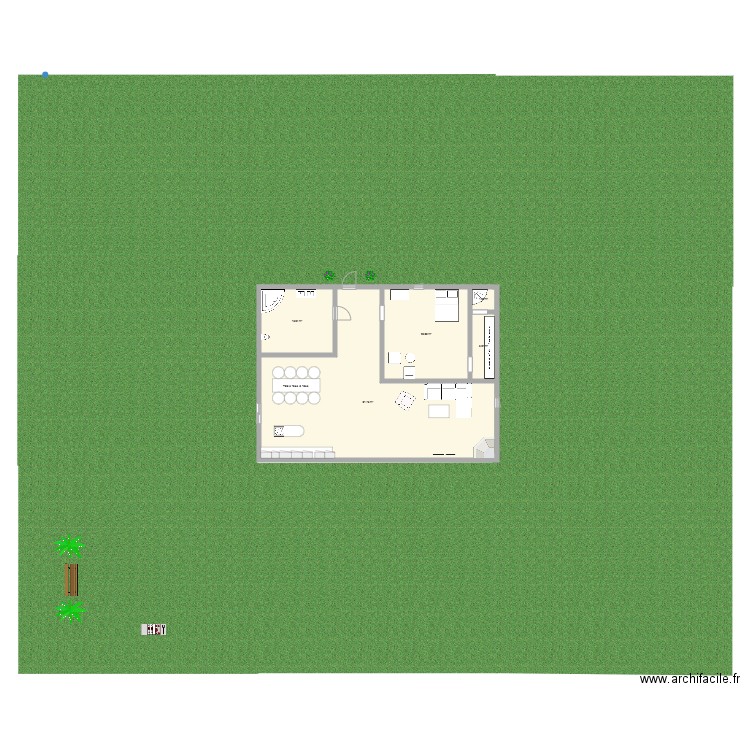 Maison. Plan de 0 pièce et 0 m2