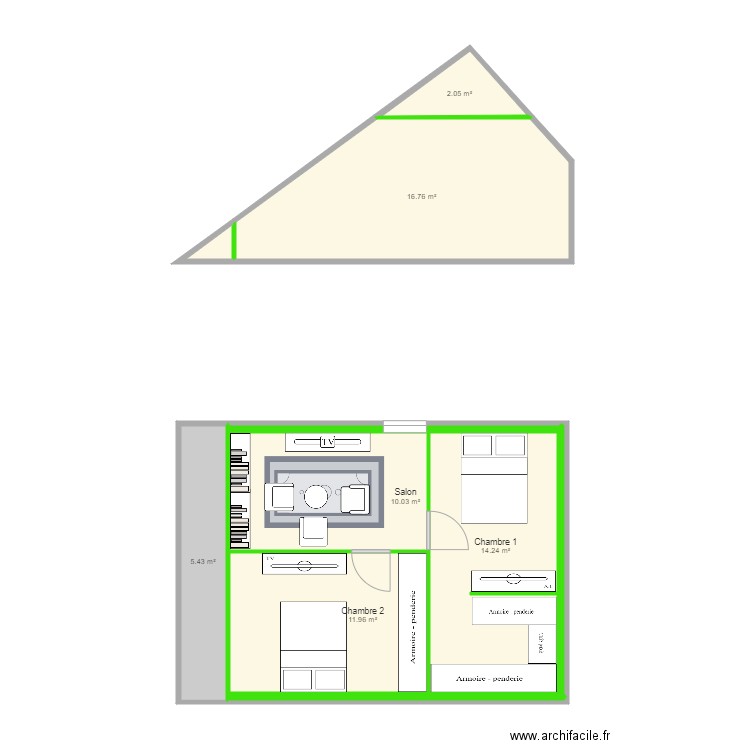 LAGILLE Aulnay sur Marne. Plan de 0 pièce et 0 m2