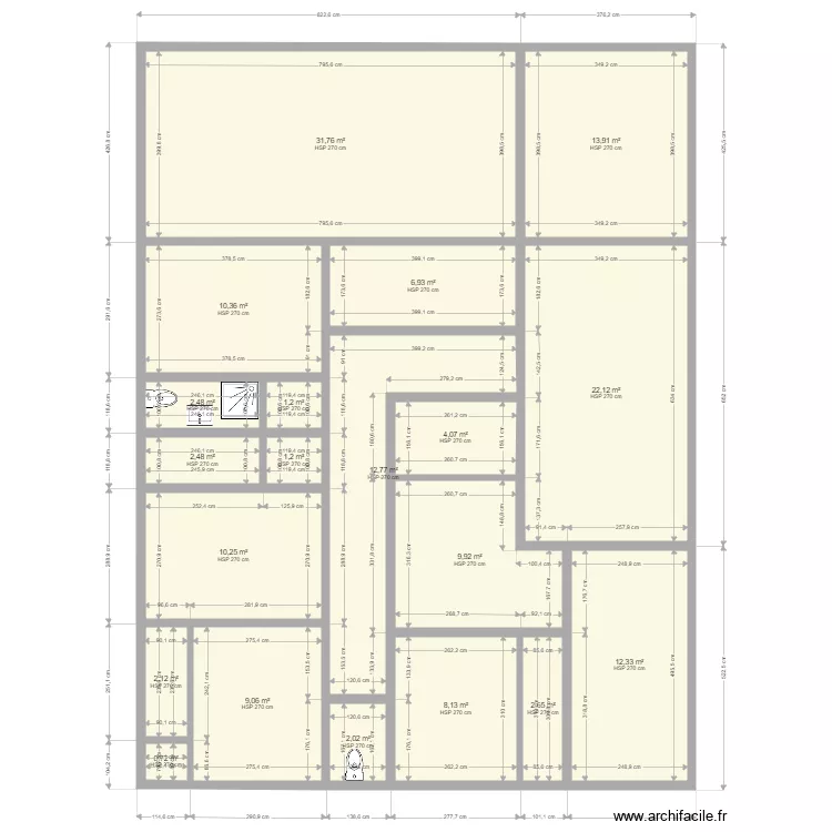 villa plain pieds jan 22 b. Plan de villa plain pieds jan 22 b. Plan de