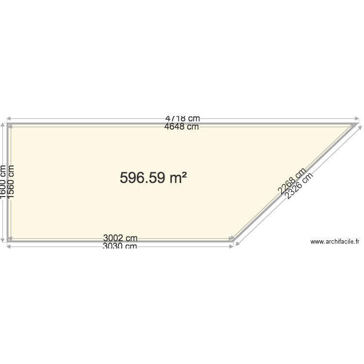 extension champs. Plan de 0 pièce et 0 m2