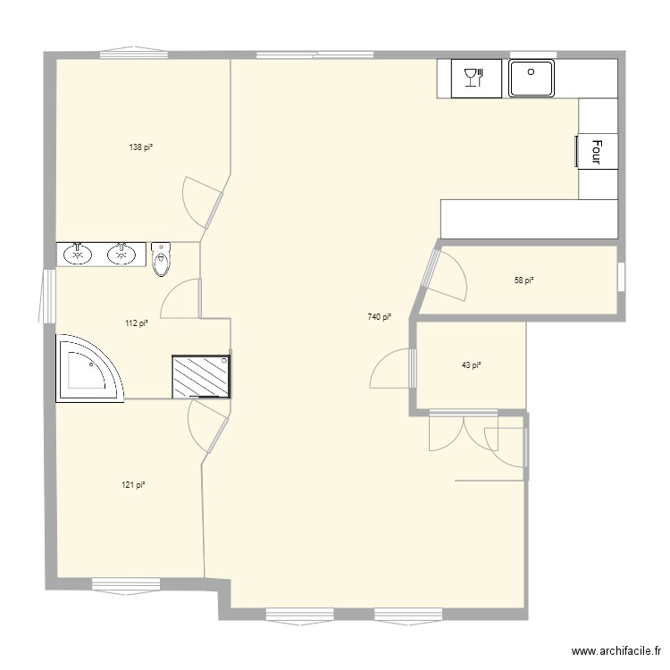 Logement. Plan de 0 pièce et 0 m2