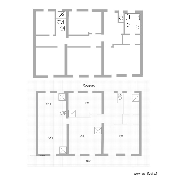 Rousset 5. Plan de 0 pièce et 0 m2