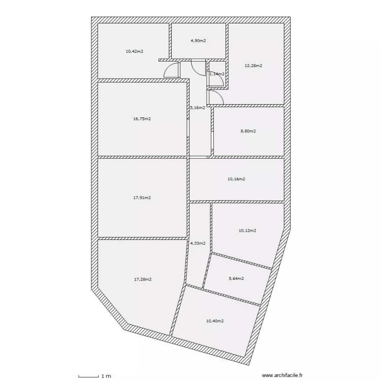 HOFFMANN - 2EME ETAGE. Plan de 