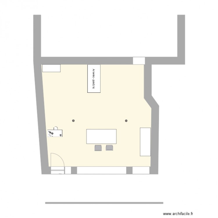 LIEVRE BLANC Masse. Plan de 0 pièce et 0 m2