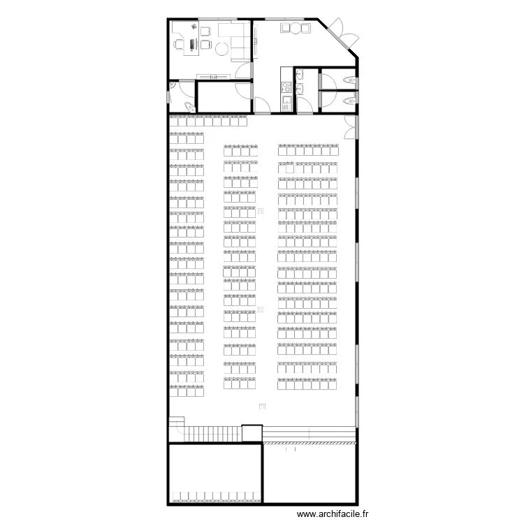 FGM pn Meubles. Plan de 